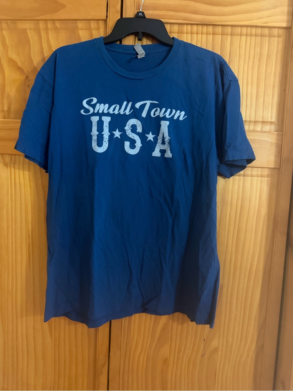 Small Town USA Graphic Tee - Blue